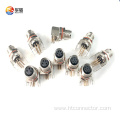 M8 3/4/5/6/7/8P core female base waterproof connector